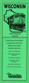 WISCONSIN Railroad Maps