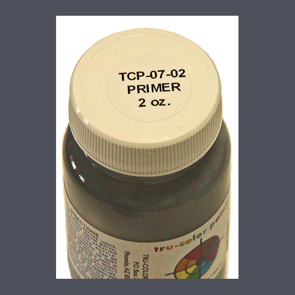DARK GRAY PRIMER 2 oz. bottle (Airbrush-ready) TCP-007-2