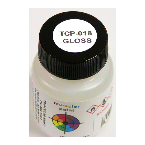 GLOSS Finish 1 oz. bottle (Airbrush-ready) TCP-018-1