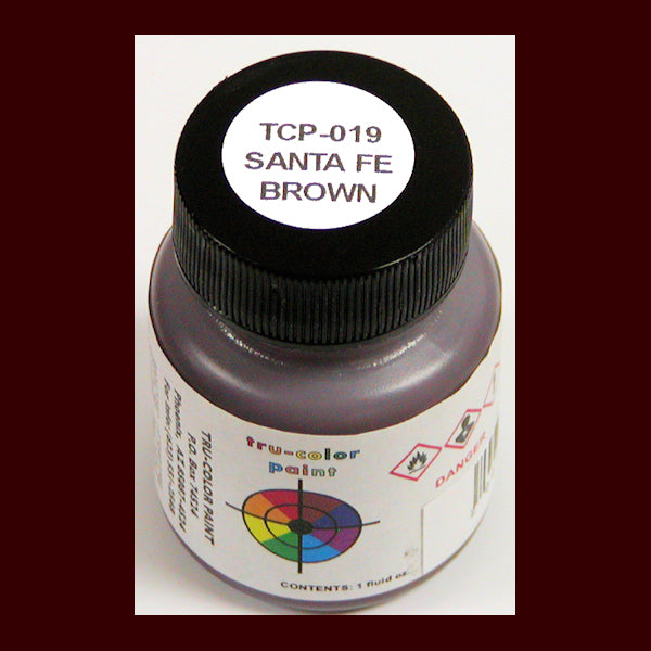 Santa Fe BROWN 1 oz. bottle (Airbrush-ready) TCP-019-1