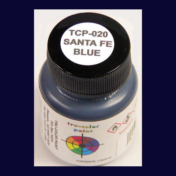 Santa Fe BLUE 1 oz. bottle (Airbrush-ready) TCP-020-1