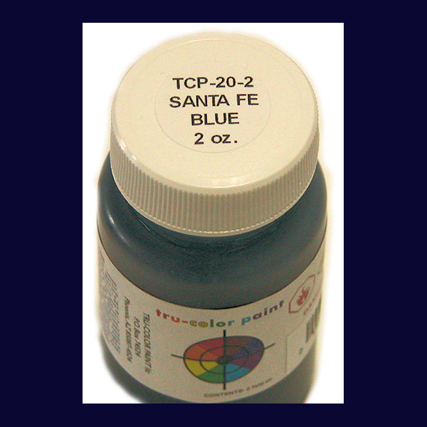 Santa Fe BLUE 2 oz. bottle (Airbrush-ready) TCP-020-2