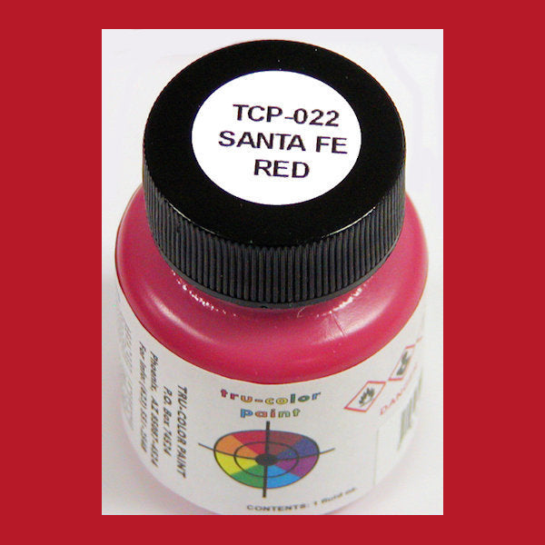 Santa Fe RED 1 oz. bottle (Airbrush-ready) TCP-022-1