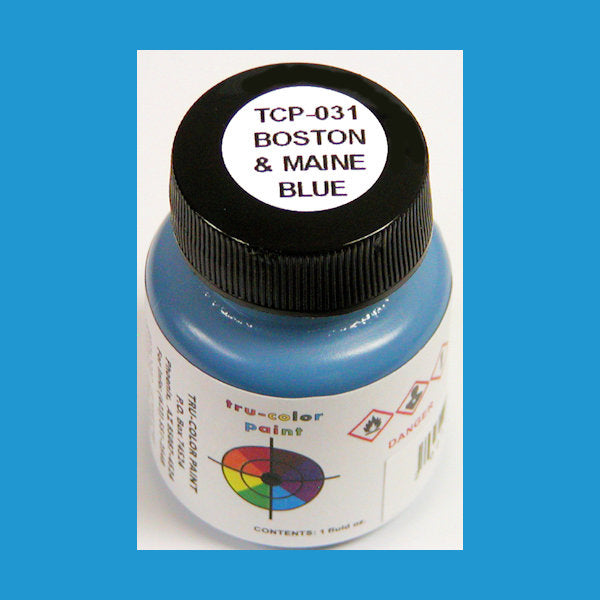 Boston & Maine BLUE 1 oz. bottle (Airbrush-ready) TCP-031-1