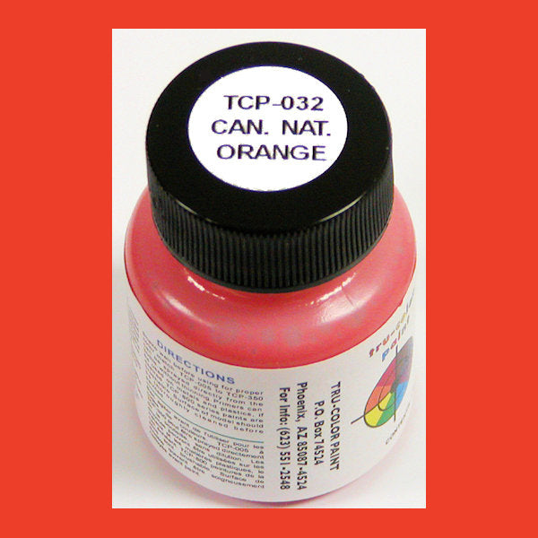 Canadian National ORANGE 1 oz. bottle (Airbrush-ready) TCP-032-1