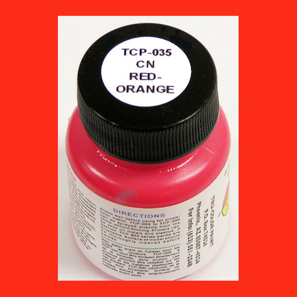 Canadian National RED-ORANGE 1 oz. bottle (Airbrush-ready) TCP-035-1