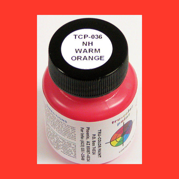 New Haven WARM ORANGE 1 oz. bottle (Airbrush-ready) TCP-036-1