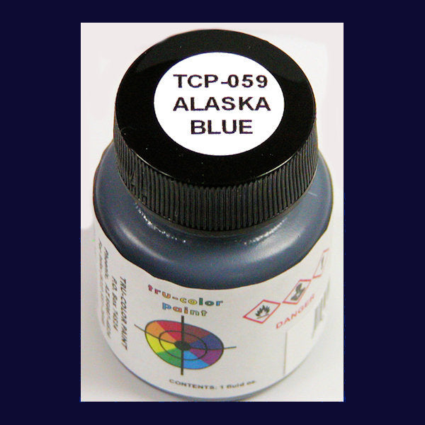Alaska Railroad BLUE 1 oz. bottle (Airbrush-ready) TCP-059-1
