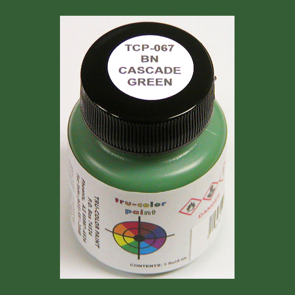 Burlington Northern CASCADE GREEN 1 oz. bottle (Airbrush-ready) TCP-067-1