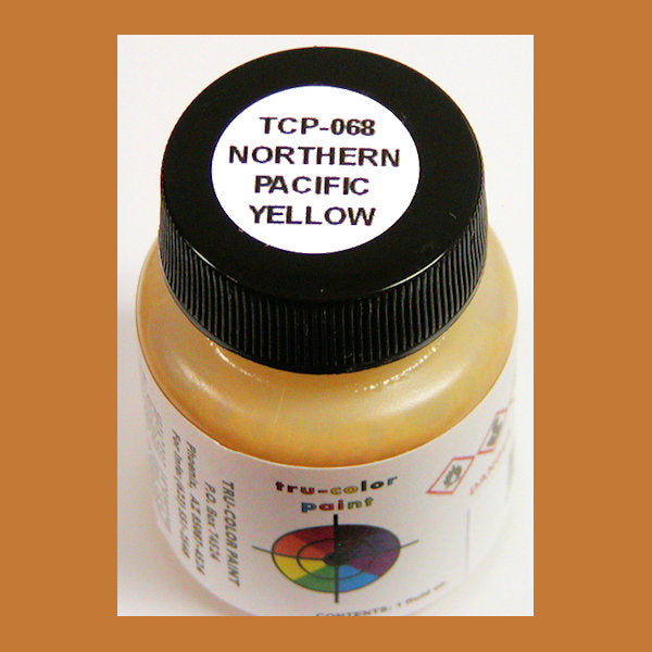 Northern Pacific YELLOW 1 oz. bottle (Airbrush-ready) TCP-068-1