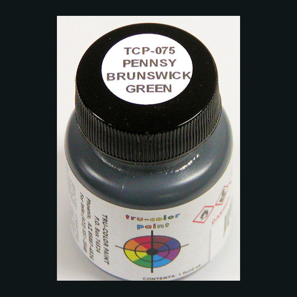 Pennsylvania Railroad BRUNSWICK GREEN 1 oz. bottle (Airbrush-ready) TCP-075-1