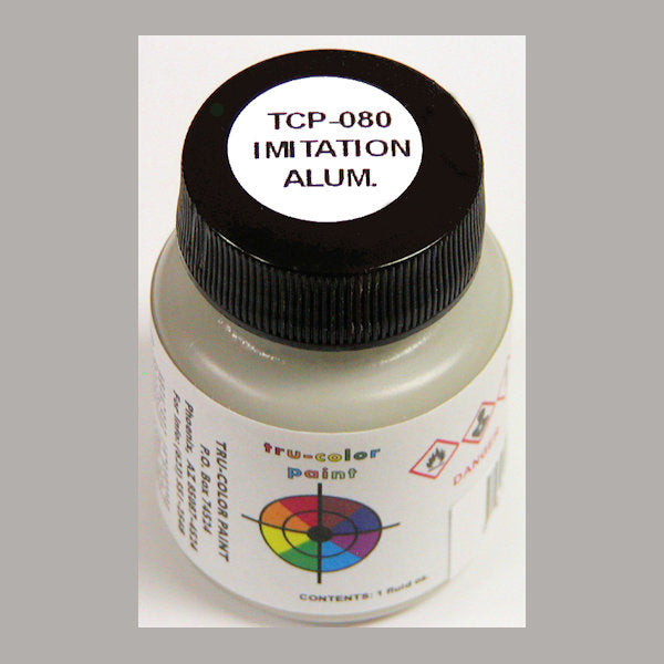 IMITATION ALUMINUM 1 oz. bottle (Airbrush-ready) TCP-080-1