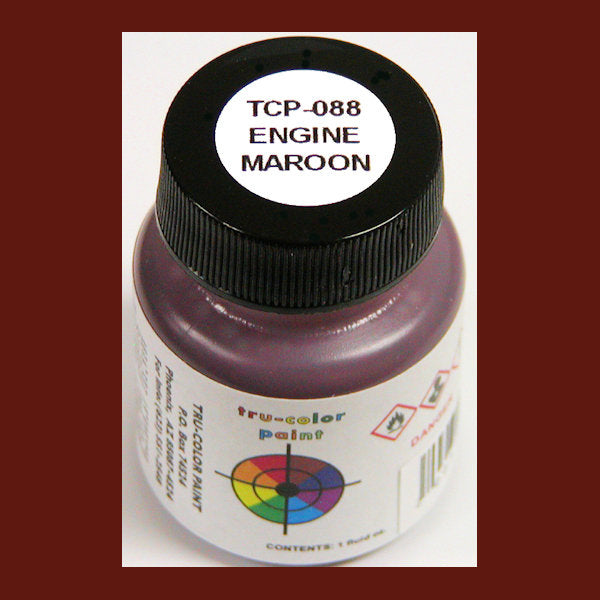 ENGINE MAROON 1 oz. bottle (Airbrush-ready) TCP-088-1