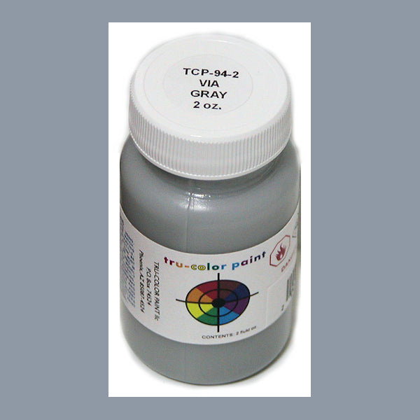 VIA Rail GRAY 2 oz. bottle (Airbrush-ready) TCP-094-2