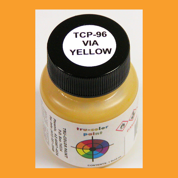 VIA Rail YELLOW 1 oz. bottle (Airbrush-ready) TCP-096-1