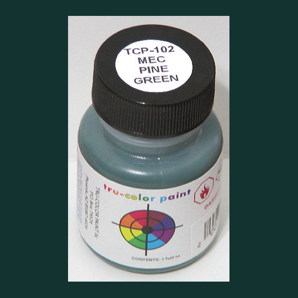 Maine Central PINE GREEN 1 oz. bottle (Airbrush-ready) TCP-102-1