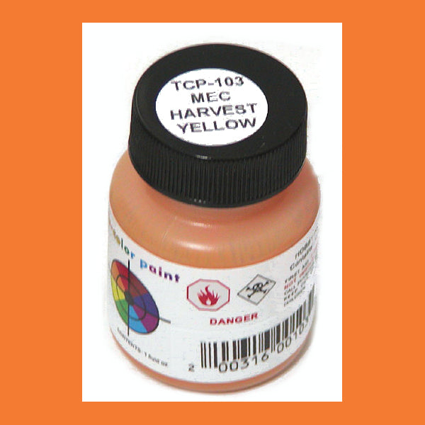 Maine Central HARVEST YELLOW 1 oz. bottle (Airbrush-ready) TCP-103-1