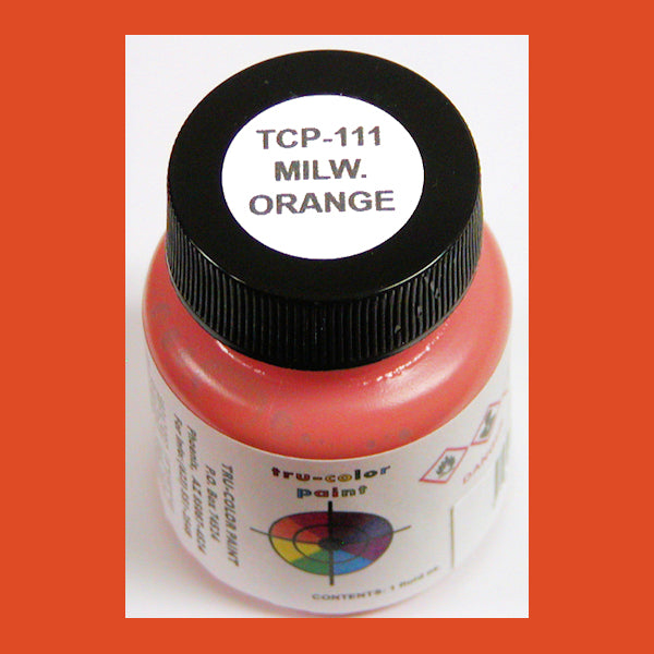 Milwaukee Road ORANGE 1 oz. bottle (Airbrush-ready) TCP-111-1