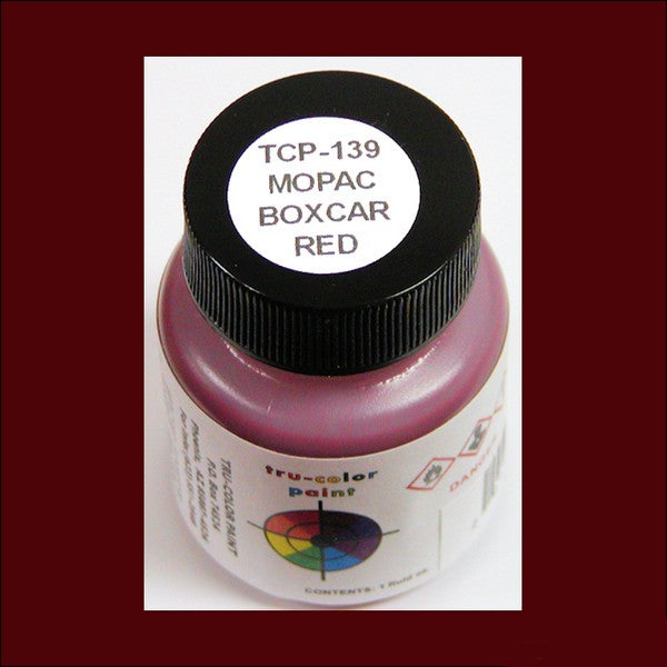 Missouri Pacific BOXCAR RED 1 oz. bottle (Airbrush-ready) TCP-139-1