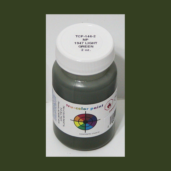 Northern Pacific 1947 Passenger LIGHT GREEN (pre-Loewy) 2 oz. bottle (Airbrush-ready) TCP-146-2