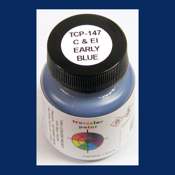 Chicago & Eastern Illinois EARLY BLUE 1 oz. bottle (Airbrush-ready) TCP-147-1