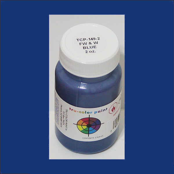 Fort Worth & Western BLUE 2 oz. bottle (Airbrush-ready) TCP-149-2