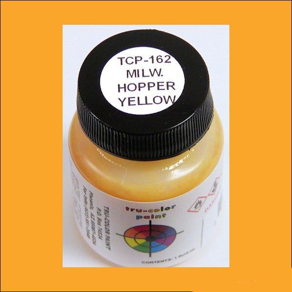 Milwaukee Road HOPPER YELLOW 1 oz. bottle (Airbrush-ready) TCP-162-1
