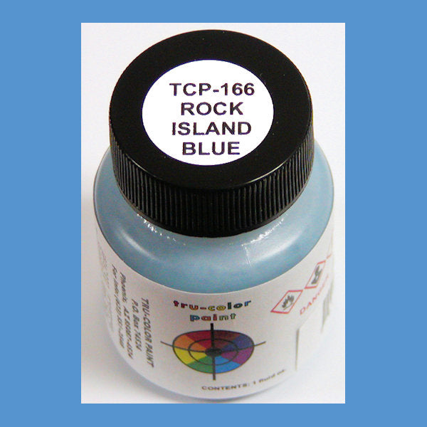 Rock Island BLUE 1 oz. bottle (Airbrush-ready) TCP-166-1