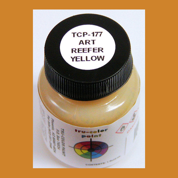 American Refrigerator Transit REEFER YELLOW 1 oz. bottle (Airbrush-ready) TCP-177-1