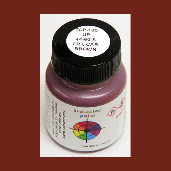 Union Pacific FREIGHT CAR BROWN 1944-1960s 1 oz. bottle (Airbrush-ready) TCP-180-1