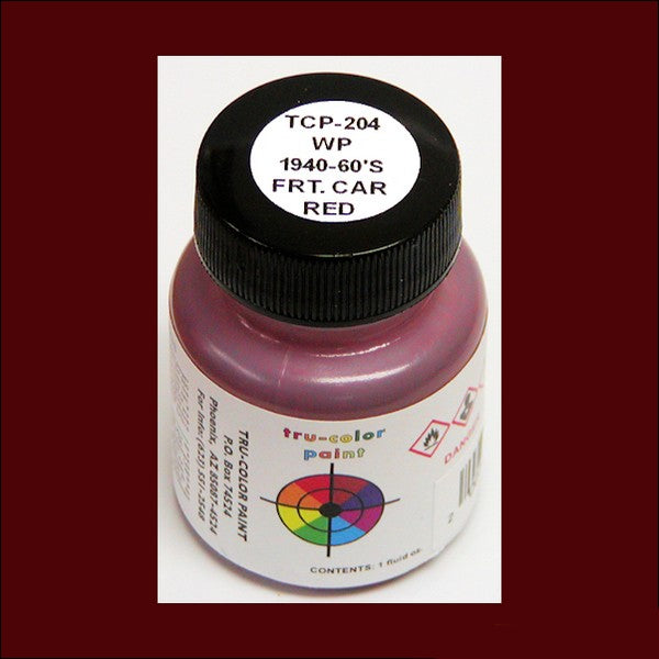 Western Pacific FREIGHT CAR RED 1940-1960s 1 oz. bottle (Airbrush-ready) TCP-204-1