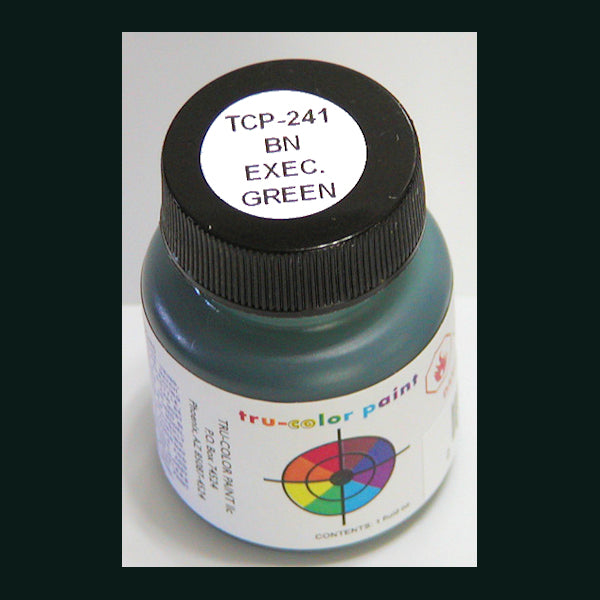 Burlington Northern EXECUTIVE GREEN 1 oz. bottle (Airbrush-ready) TCP-241-1