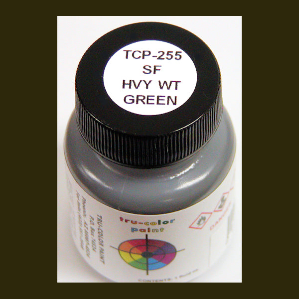 Santa Fe Heavyweight PULLMAN GREEN 1 oz. bottle (Airbrush-ready) TCP-255-1