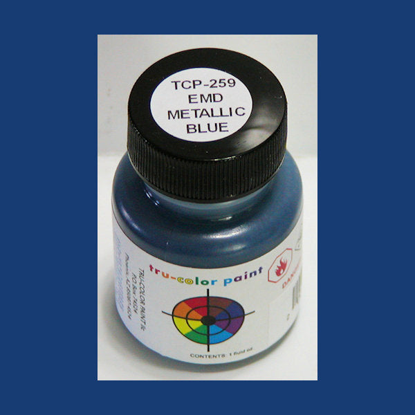 EMD Demonstrator METALLIC BLUE 1 oz. bottle (Airbrush-ready) TCP-259-1