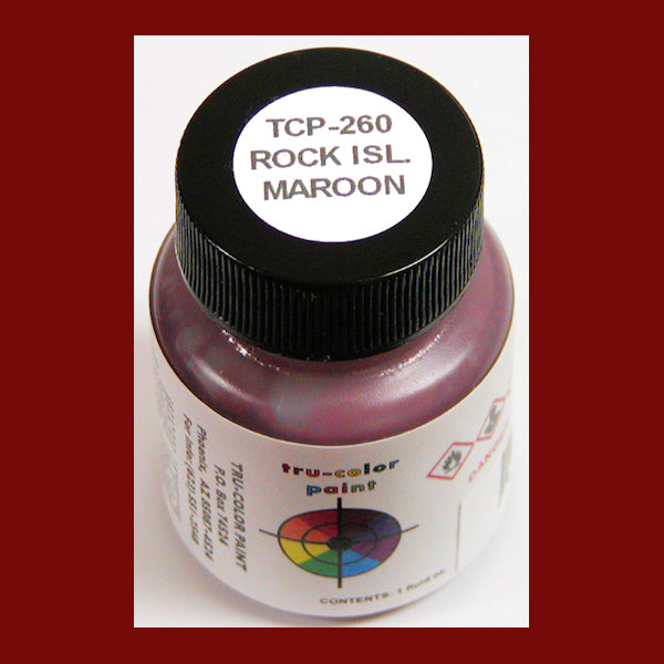 Rock Island MAROON 1 oz. bottle (Airbrush-ready) TCP-260-1