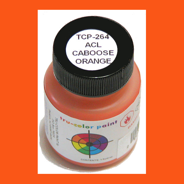 Atlantic Coast Line CABOOSE ORANGE 1 oz. bottle (Airbrush-ready) TCP-264-1