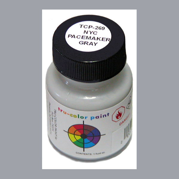 New York Central PACEMAKER GRAY 1 oz. bottle (Airbrush-ready) TCP-269-1