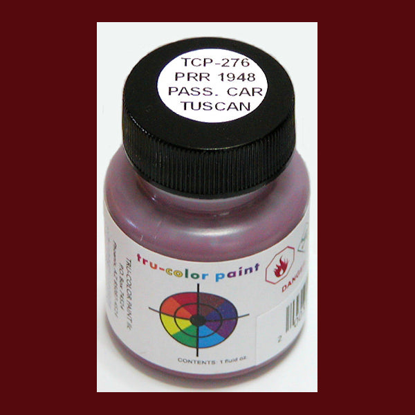 Pennsylvania Railroad 1948 PASSENGER CAR TUSCAN 1 oz. bottle (Airbrush-ready) TCP-276-1