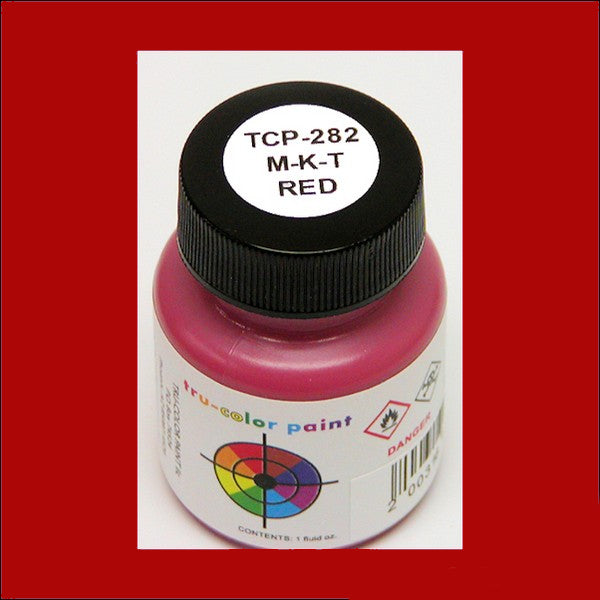 Missouri-Kansas-Texas RED 1 oz. bottle (Airbrush-ready) TCP-282-1