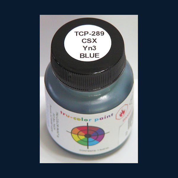 CSX Y3N BLUE 1 oz. bottle (Airbrush-ready) TCP-289-1