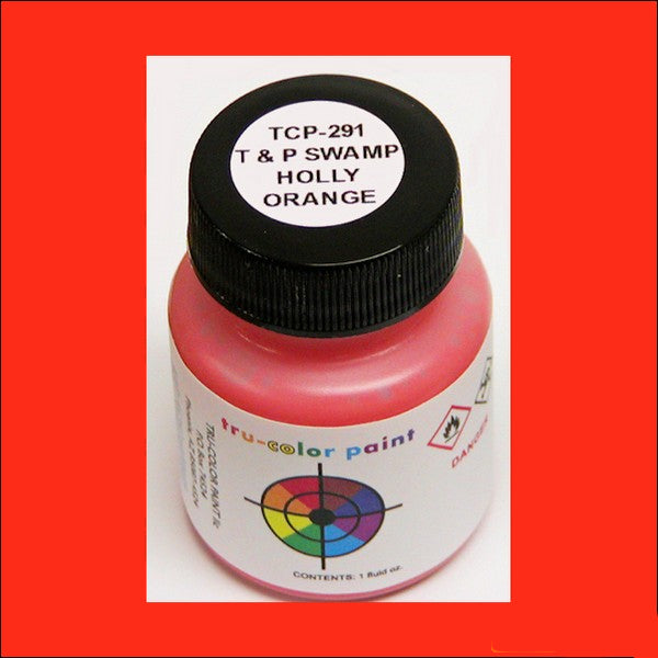 Texas & Pacific SWAMP HOLLY ORANGE 1 oz. bottle (Airbrush-ready) TCP-291-1