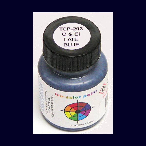 Chicago & Eastern Illinois LATE BLUE 1 oz. bottle (Airbrush-ready) TCP-293-1