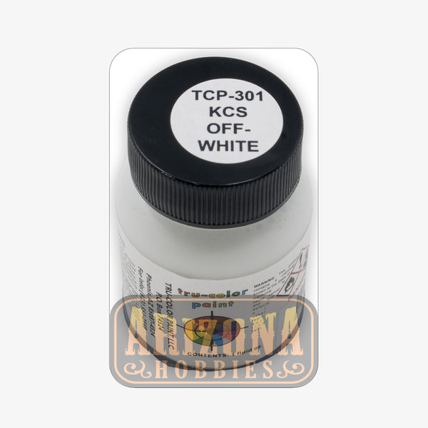Kansas City Southern OFF-WHITE 1-oz bottle (Airbrush-ready) Tru-Color Paint