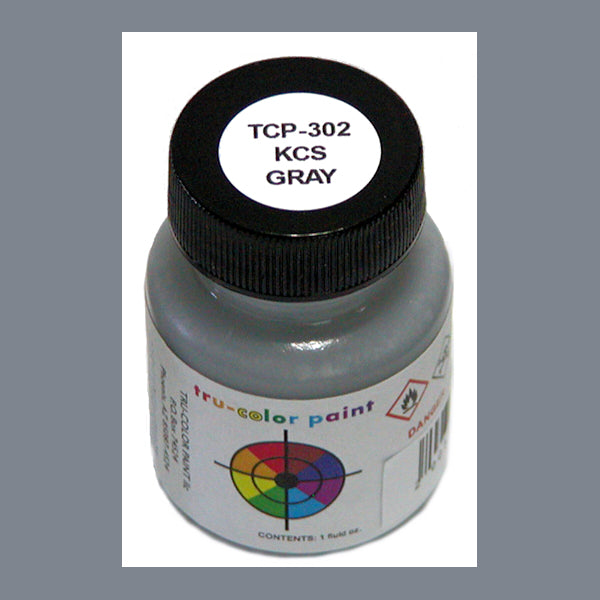 Kansas City Southern GRAY 1 oz. bottle (Airbrush-ready) TCP-302-1
