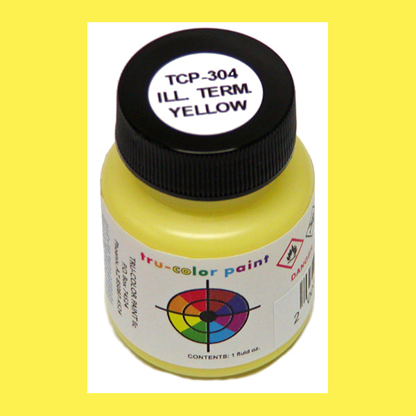 Illinois Terminal YELLOW 1 oz. bottle (Airbrush-ready) TCP-304-1
