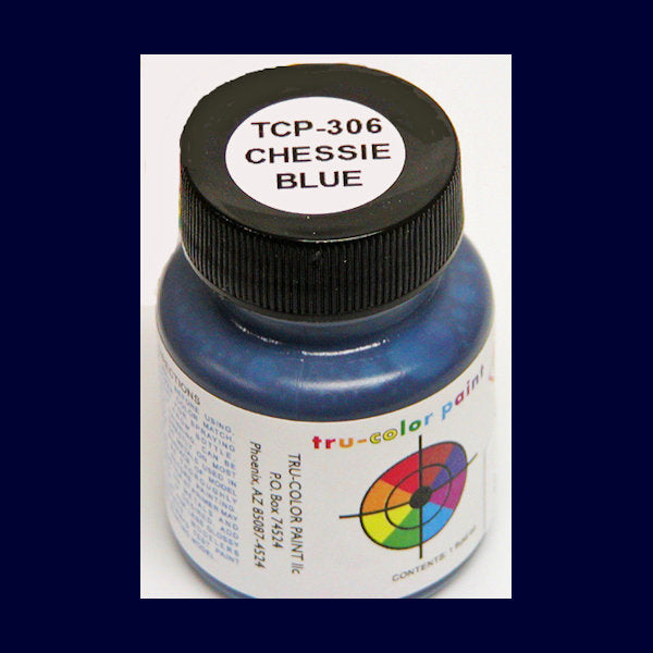 Chessie System BLUE 1 oz. bottle (Airbrush-ready) TCP-306-1