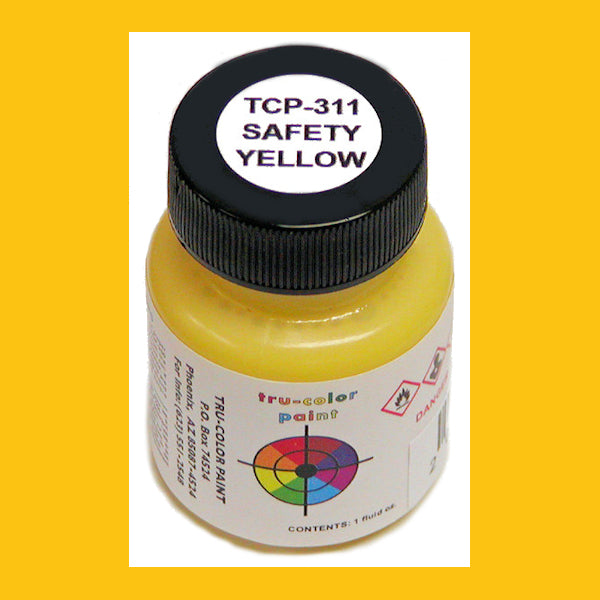 SAFETY YELLOW 1 oz. bottle (Airbrush-ready) TCP-311-1