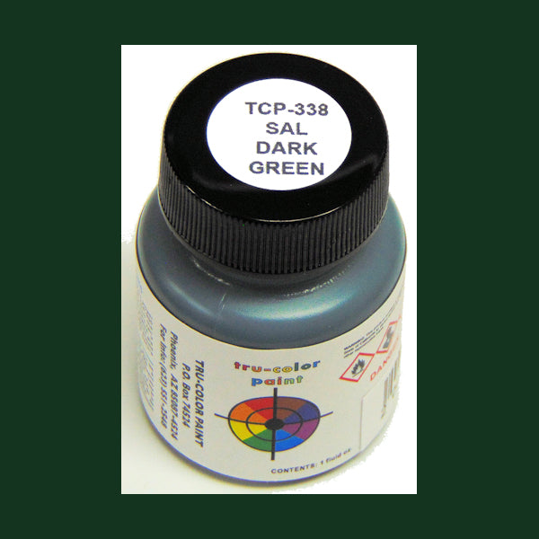 Seaboard Air Line DARK GREEN 1 oz. bottle (Airbrush-ready) TCP-338-1