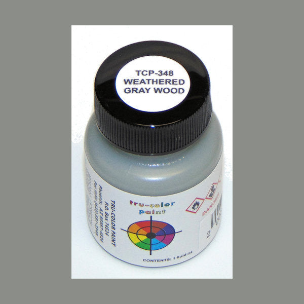 WEATHERED GRAY WOOD 1 oz. bottle (Airbrush-ready) TCP-348-1