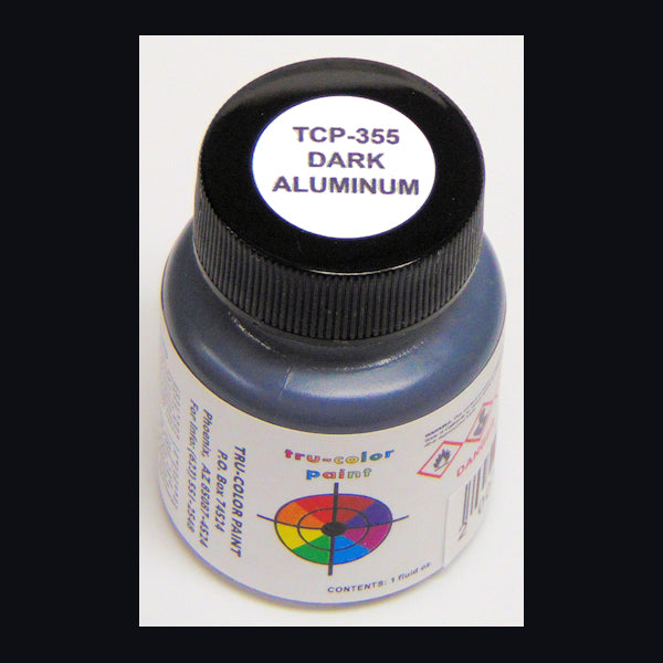 DARK ALUMINUM 1 oz. bottle (Airbrush-ready) TCP-355-1